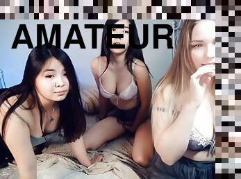 en-plein-air, amateur, lesbienne, webcam