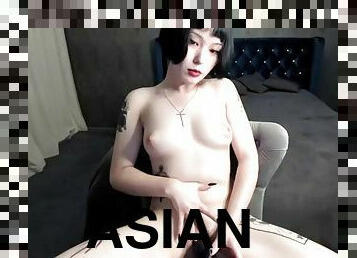 asiatique, amateur, webcam, solo