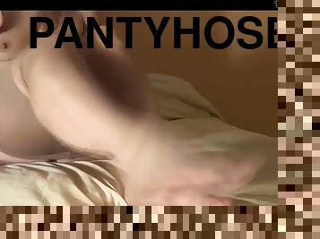 pantyhose, fetish, solo, nylon