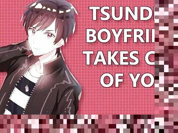 sundere Boyfriend Takes Care of You!(M4F)(ASMR)(Worried)(Confessions)(Lecture