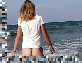 AmateurPorn Nude Beach Voyeur Amateur Sex Teenager Love Making Part1