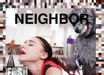 Mofos - Kharlie Stone Wants To Go To A Halloween Party But Her Neighbor's Big Dick Changed Her Mind - Kharlie stone