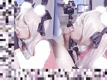 ?Fate??Blowjob Cosplay Sex with Tamamo, Sexy FGO Ladyboy Cosplayer get Fucked, Crossdresser 8