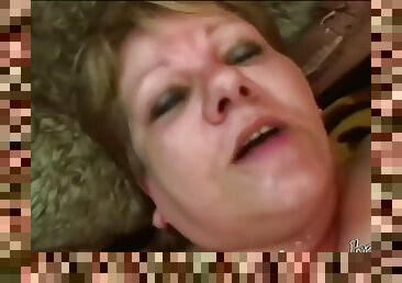 Nasty granny loves riding fat cock