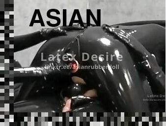 asiatique, chatte-pussy, black, culotte, pute, gode, latex, maîtresse, domination, femme-dominatrice