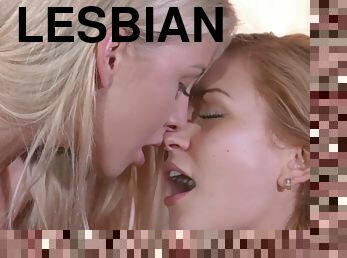 киска, лесбиянки, целуются, молоденькие-18, блондинки, сладкие, оральный-секс