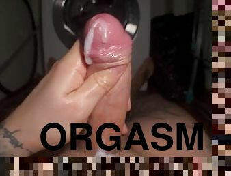 onani, orgasme, hjemmelaget, handjob, pov, kåt, maskiner, utrolig, fetisj, alene