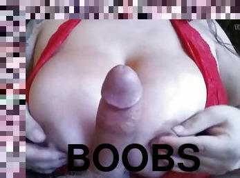 Big boobs brittanyann sucks cock and swallows cum