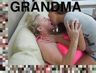 isoäiti, vanha, isoäiti-granny, lesbo-lesbian, teini, kova-seksi, nuori-18, suloinen, vanhempi, vanha-ja-nuori