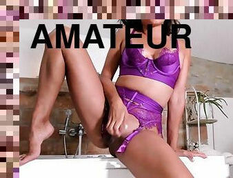 Amateur Couple Blowjob, Wet Pussy, Shower Cum, Cumshot Sex  CAM4