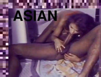 asiatique, poilue, fellation, ejaculation-sur-le-corps, interracial, vintage, douce, suédois, érotique