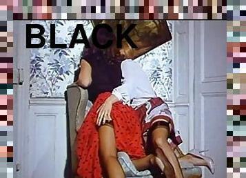 berkulit-hitam, lesbian-lesbian, antik, hitam, stocking-stockings