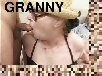 lunettes, mature, granny, hardcore, gangbang, sale