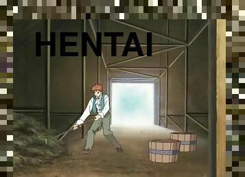 rothaarige, anime, hentai