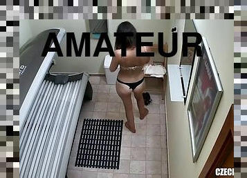 mastürbasyon-masturbation, amatör, kam, sapık-voyeur, parmaklama, tıraş-olmuş, esmer-kadın