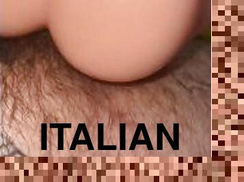 varanje, masturbacija, amaterski, veliki-kurac, igračke, pov, napaljeni, italijani, sami, bijeli