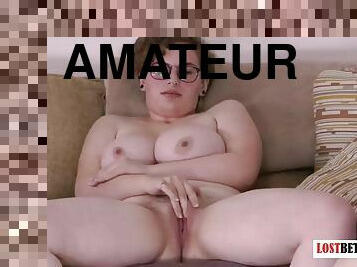 amateur, lesbienne, ados, rousse, taquinerie