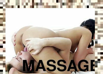 Massage turns wild for slutty Veiki