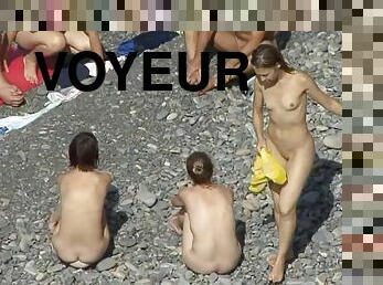 nudisti, allaperto, videocamera, spiaggia, voyeur, sporcaccioni, telecamere-nascoste