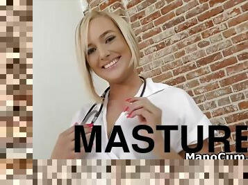 masturbacija, medicinske-sestre, trzanje, plavuše, fetiš, kurac