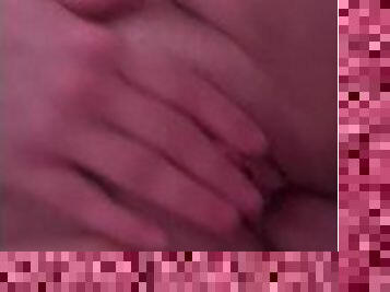 gros-nichons, masturbation, orgasme, amateur, jouet, française, petite, brunette