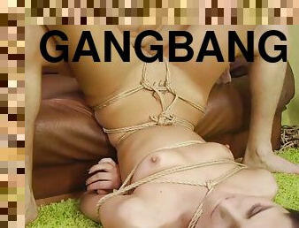 ados, gangbang, bdsm, bondage