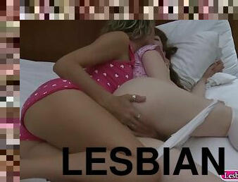 lesbian-lesbian, kamar-tidur