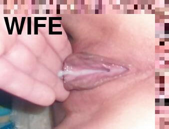 Junge hotwife macht creampie fr ihre Fans ??????