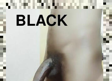 Toy sex with big black cock hand job hard cock