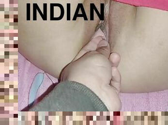 Beautiful Indian Wife PinkyRai fingered and fucked until cum by her husband.