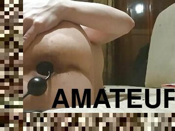 vieux, russe, amateur, anal, jouet, maison, jeune-18, gode, plus-agée, solo