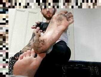 Dirty Socks Fag Foot Service POV