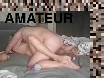 gros-nichons, amateur, mature, milf, hardcore, maison, maman, couple, horny, blonde