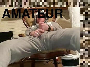 papa, masturbation, amateur, fétiche, solo, pappounet