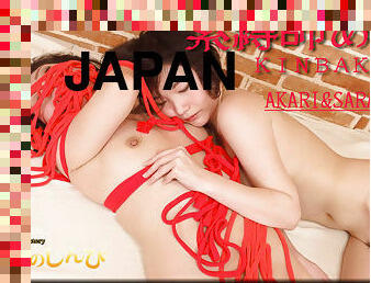 Ms.Akari and Ms.Sara - Fetish Japanese Movies - Lesshin