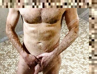 baignade, papa, public, énorme-bite, gay, cam, voyeur, point-de-vue, américaine, douche