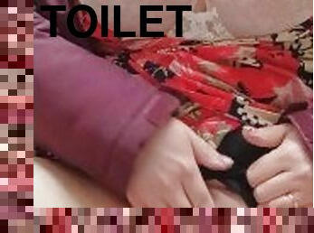Development in a village toilet