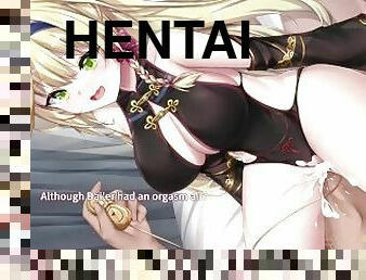 groß-titten, orgamus, dilettant, spielzeug, geile, blondine, anime, hentai, kuh-mädchen