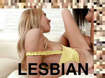Khloe Kapri In Brunette Lesbian Fucks Bff With Strap On
