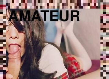 écolière, amateur, anal, énorme-bite, ados, première-fois, collège, ejaculation, anime, hentai