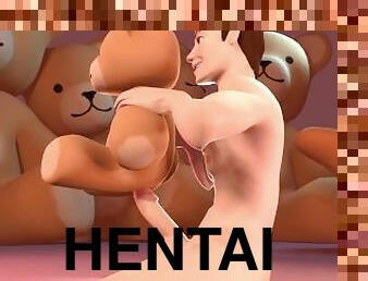 pénis-grande, brinquedo, gay, hentai, 3d, fetiche, sozinho, musculado, branco, gay-adolescente