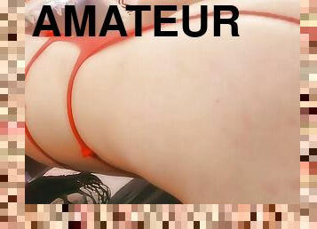 cul, gros-nichons, énorme, transsexuelle, amateur, anal, énorme-bite, jouet, maison, travesti