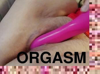 quick masturbation with fav toy