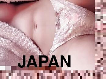 asiatique, pisser, maigre, amateur, japonais, hentai, solo, humide