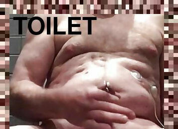 Slow motion toilet fun