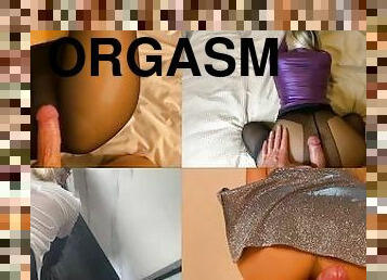 orgasm, strumpbyxor, amatör, milf, samling, svart, trosor, cfnm, tight, fetisch