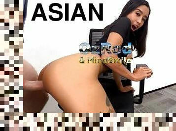 asiatique, gros-nichons, levrette, bureau-office, chatte-pussy, babes, fellation, énorme-bite, hardcore, black