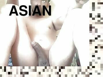 asiático, pai, masturbação, velho, pénis-grande, gay, penetração-de-braço, bdsm, mais-velho, paizinho