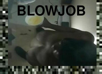 Gloryhole Blowjob and Fuck