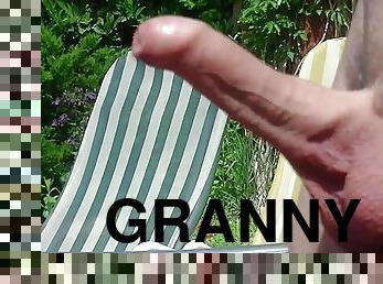 Granny loves his young and hard dick